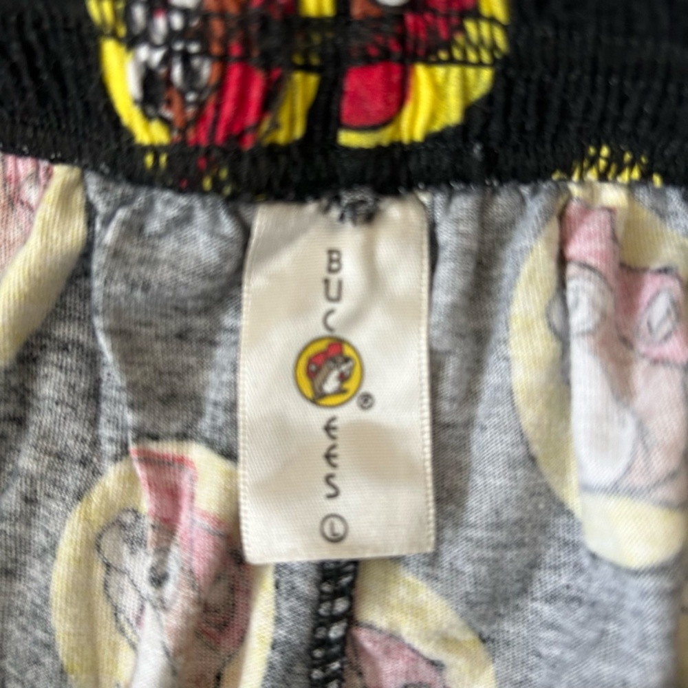 Shorts Boxer Style Bucee's Logo all over Black Red Yellow by Bucee's Child Large - Picture 10 of 12